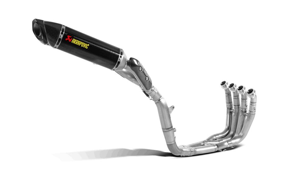 Evolution Line Full System Dual Exhaust Kit - Carbon Fiber Mufflers