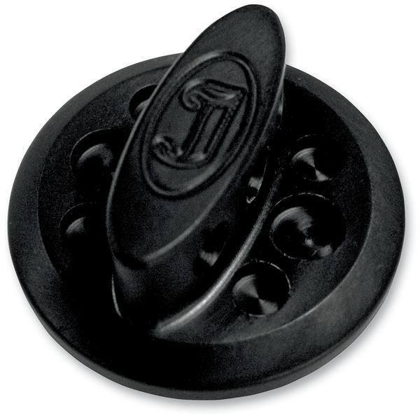 Oil Filler Plug - Black Anodized