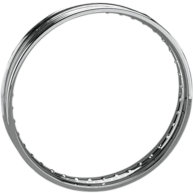 Chrome 40-Spoke Custom Rim - 21x2.15in.