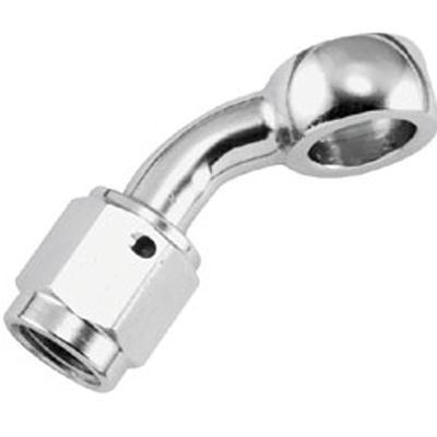 Universal 45deg. Rear Brake Adapter - Chrome