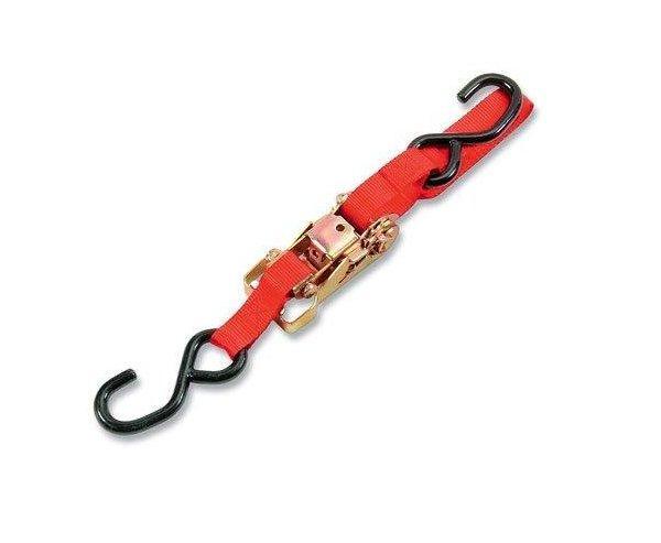 Heavy Duty Ratcheting Tie-Down - Red