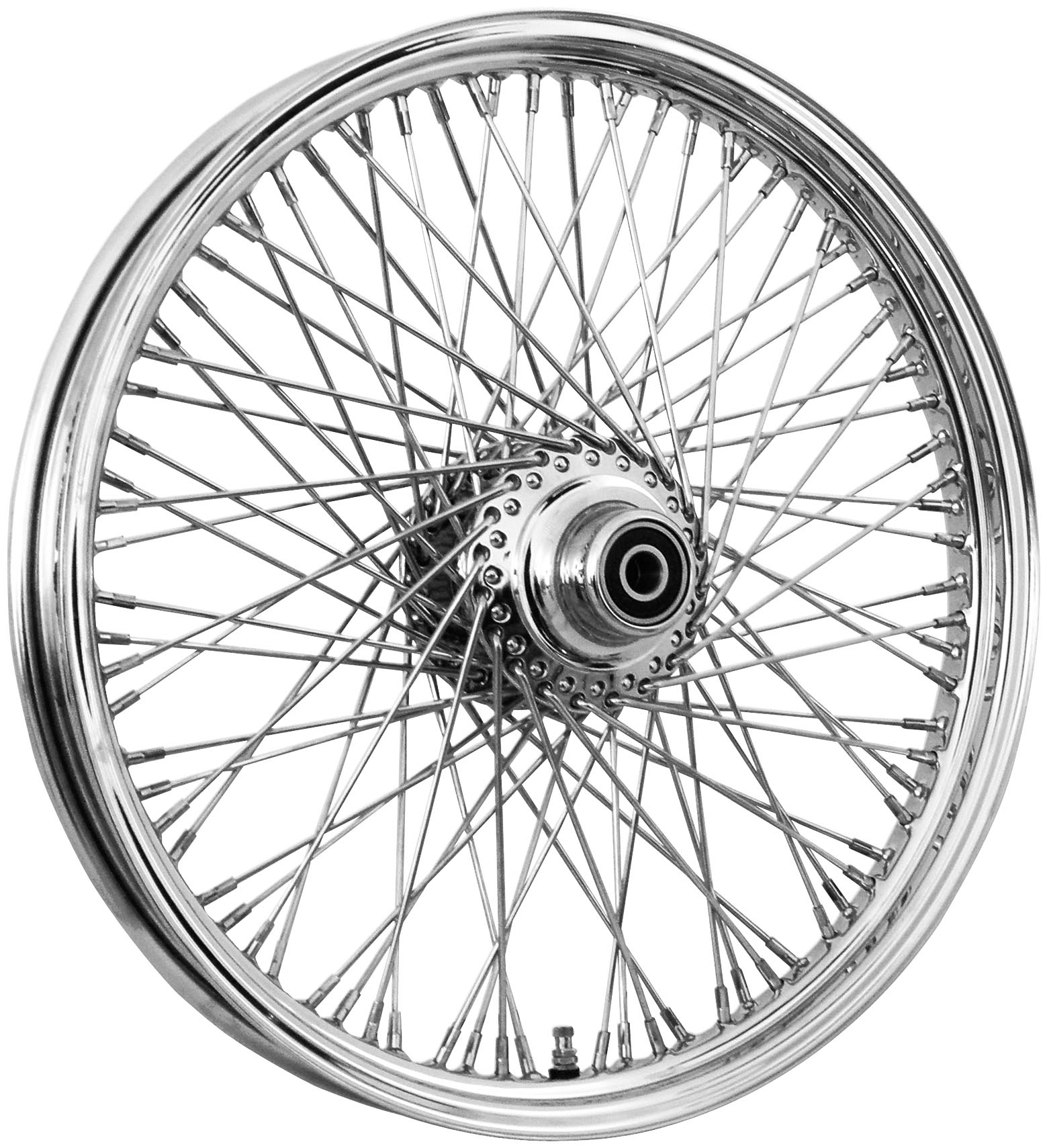 Laced 80 Spoke 17x3.5 Front Wheel
