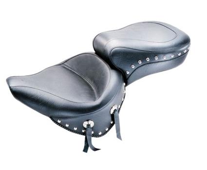 Wide Super Touring One-Piece Studded Seat
