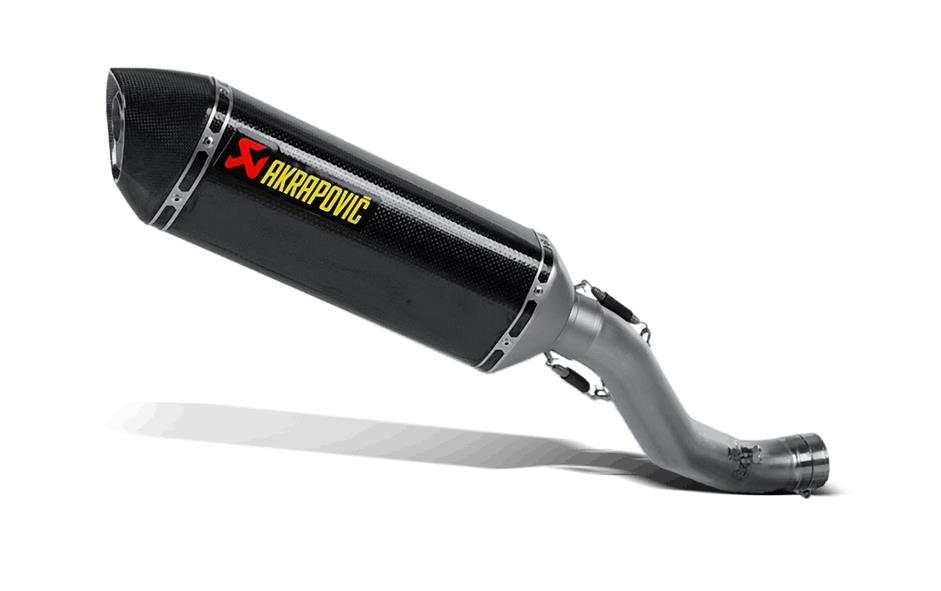 Slip-On Line Exhaust - Carbon Fiber Muffler