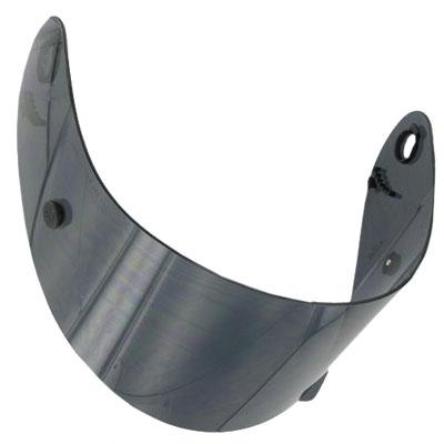 Anti- Scratch Shield with Tear-Off Posts for GP-Tech Helmets - Smoke