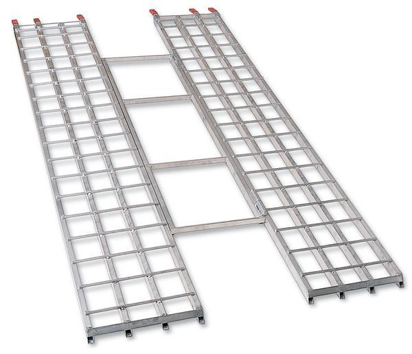 Tri-Fold Adjustable Ramp - 42in x 52in x 76in