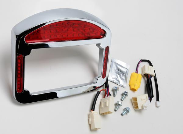 Faceplate and Light Assembly Only for Eliminator LED Taillight/License Plate Frames