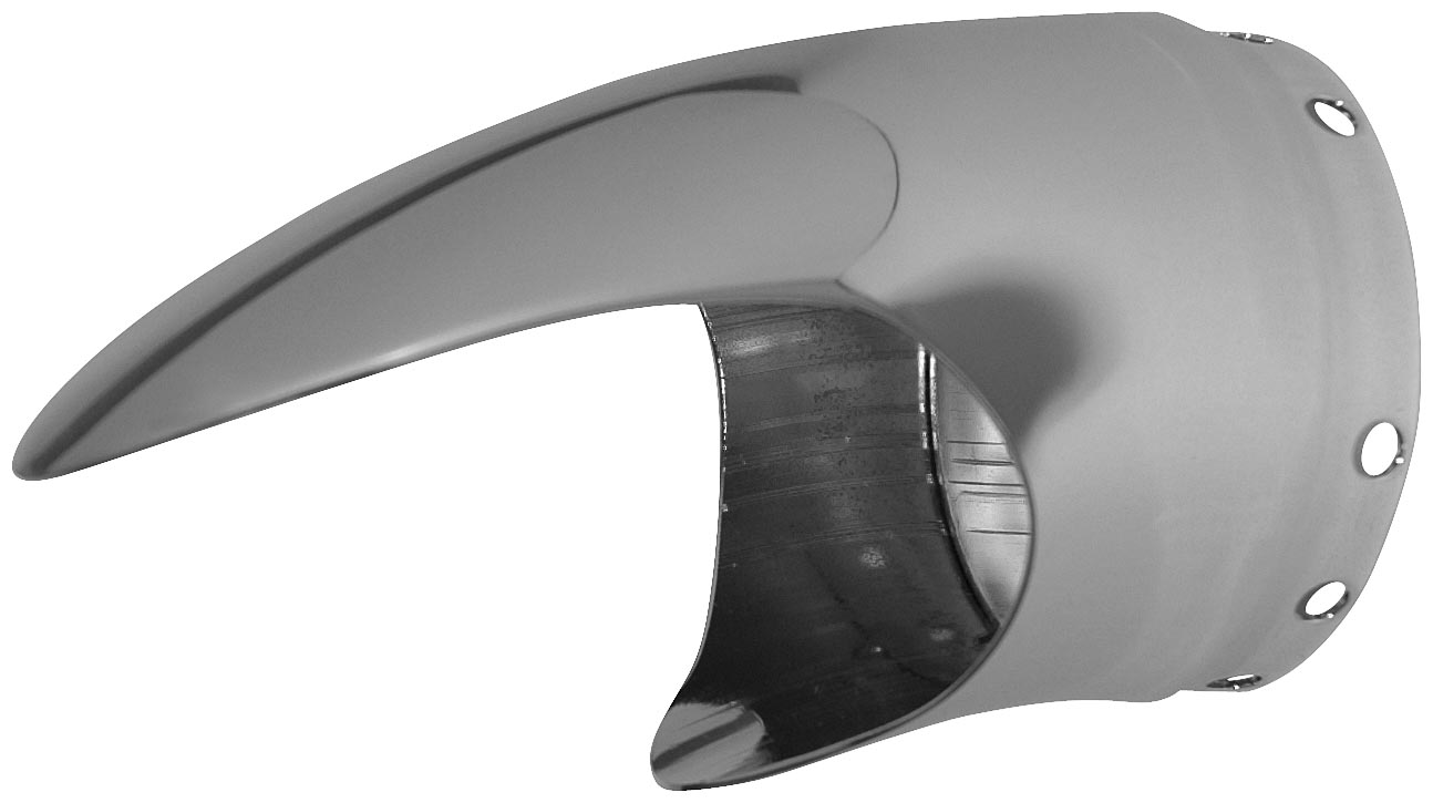 End Cap - Chrome - Yaffe Big Pappa