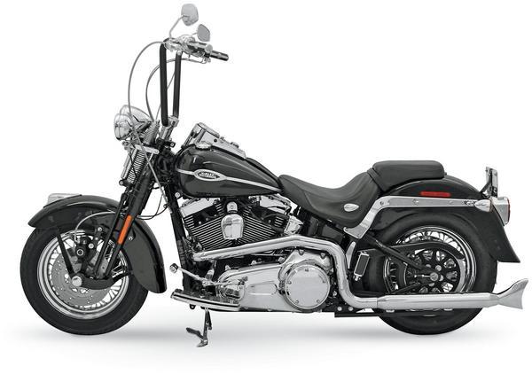 Hutch Special True Dual Header Pipes - Chrome