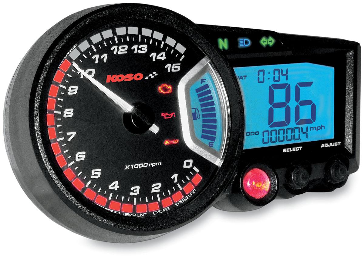 RX-2N GP-Style Speedometer - 0-10,000 rpm