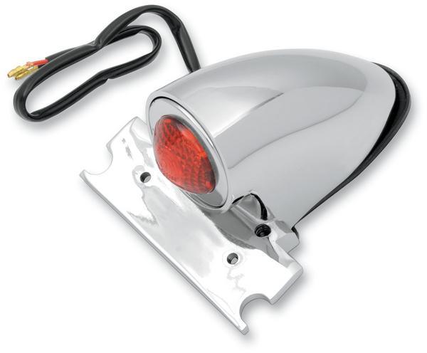 50s Style Chopper Taillight - Chrome