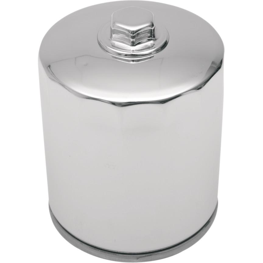 Chrome Magnetic Ring Oil Filter with Nut