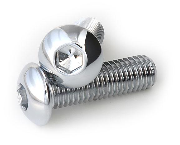 Button-Head Bolts - 10-24 x 1/2in.
