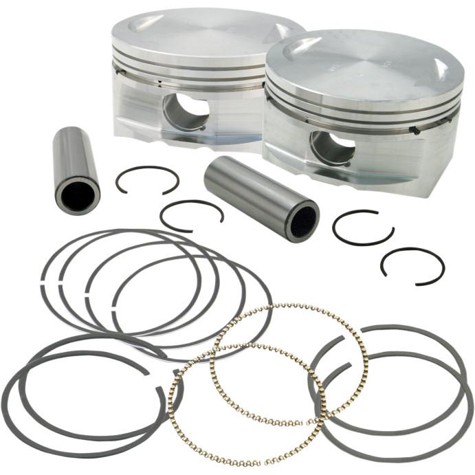 Forged Piston Kit for 95ci. Big Bore Kit - Standard Bore 3 7/8in. - .020in. Oversized