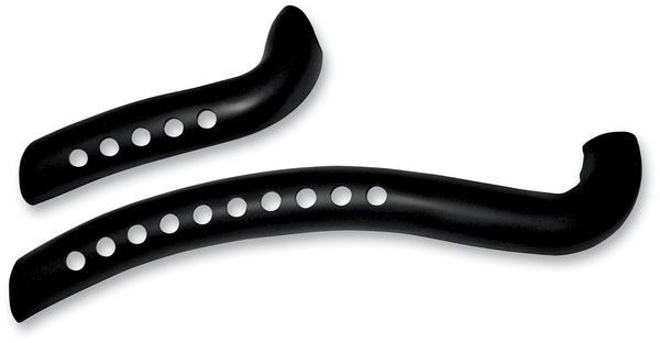 Heat Shields for Radial Sweepers Exhaust System - Black with Holes