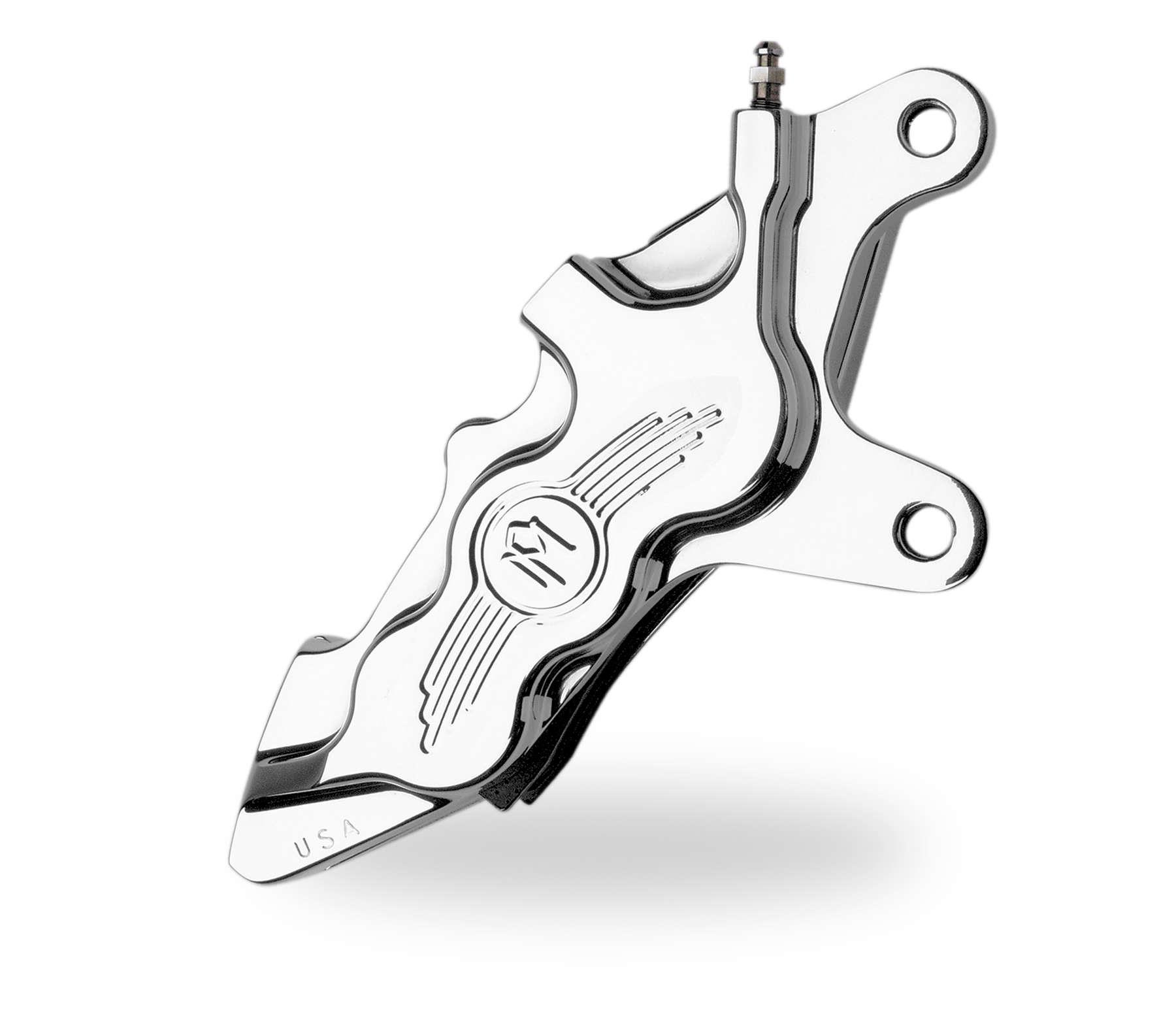 Four-Piston Differential-Bore Brake Caliper Kit - Polished