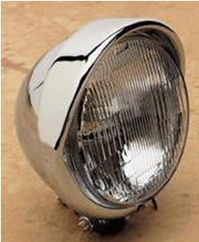 5 3/4in Headlight with Built-In Visor