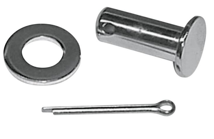 Rear Brake Caliper Anchor Arm Bolt Kit - Chrome