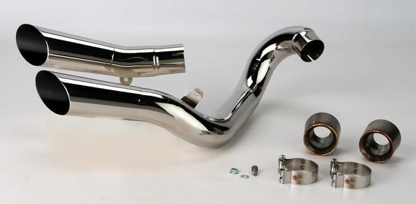 GP1 Slip On - Polished Stainless Steel Canister - No Muffler