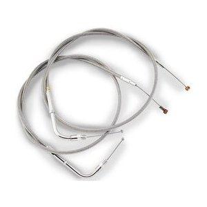 Stainless Clear-Coated Idle-Cruise Cable