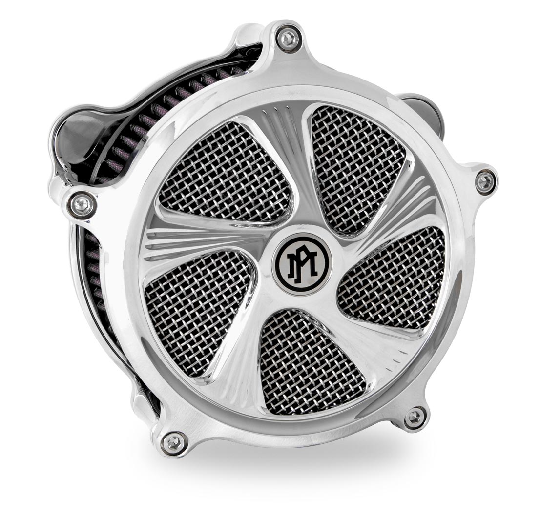 Element Universal Super Gas Air Cleaner Faceplate - Chrome