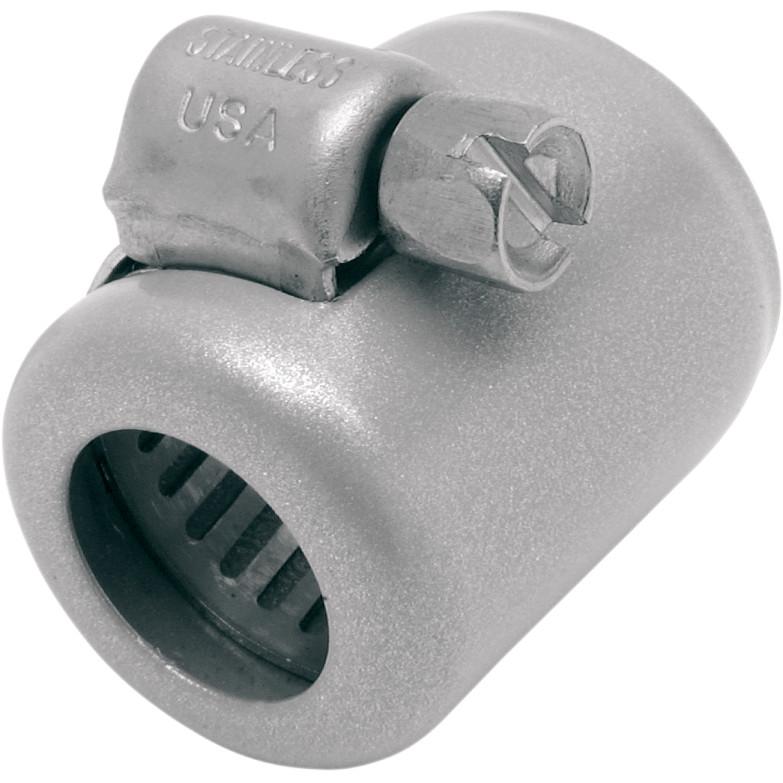 Hose Clamp for 3/8in. Oil Line - Silver