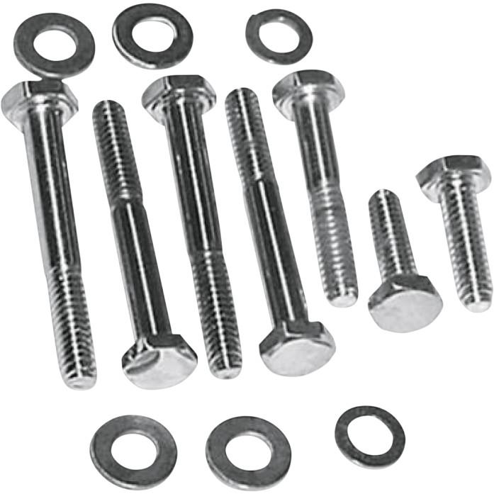 4 Speed Transmission Top Cover Screw Kit (Hex Head) - Chrome