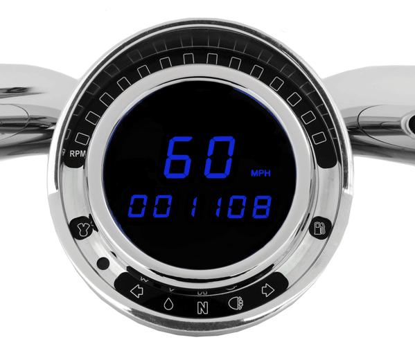 Direct Plug-In Speedometer for Big Dog Models with Factory Tach Ring