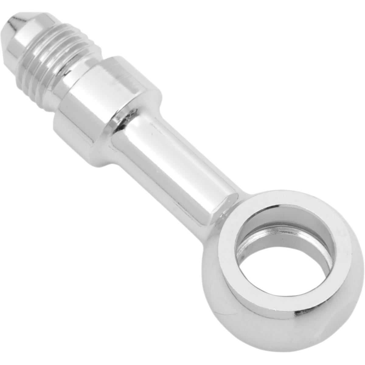 Cycleflex Universal Brake Line Fitting - 10mm Banjo x #3 Male Straight