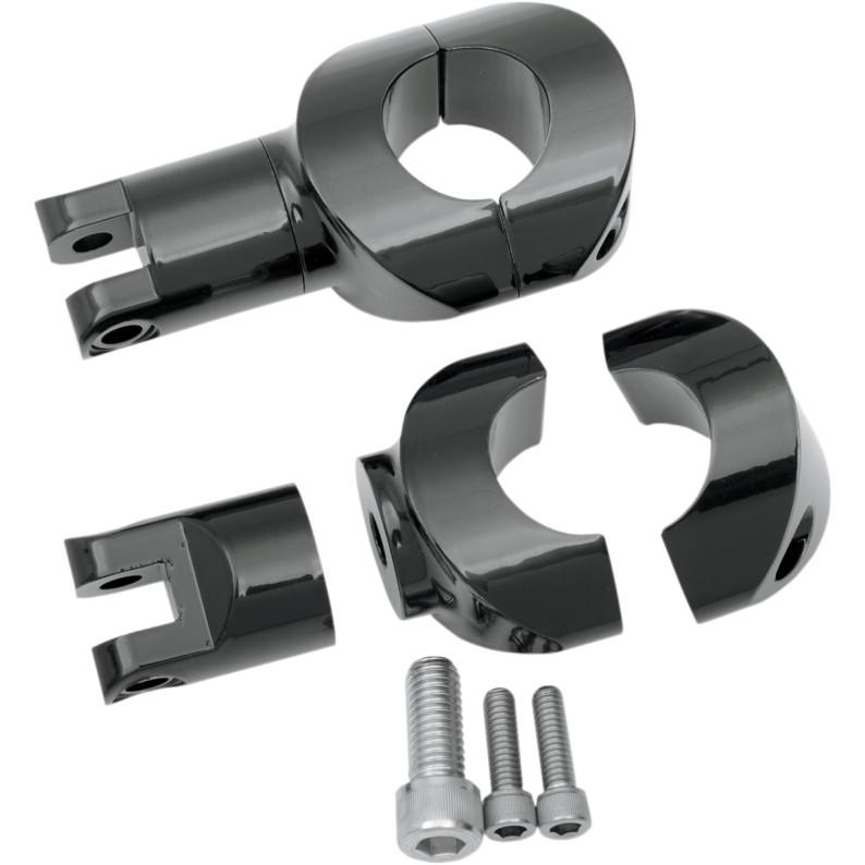 Big Buffalo Footpeg Mounts - Black