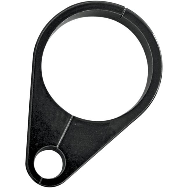 Clutch Cable Clamp for 1in. Diameter Handlebar/Frame - Black