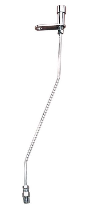 Oil Pressure Gauge Mount - Chrome