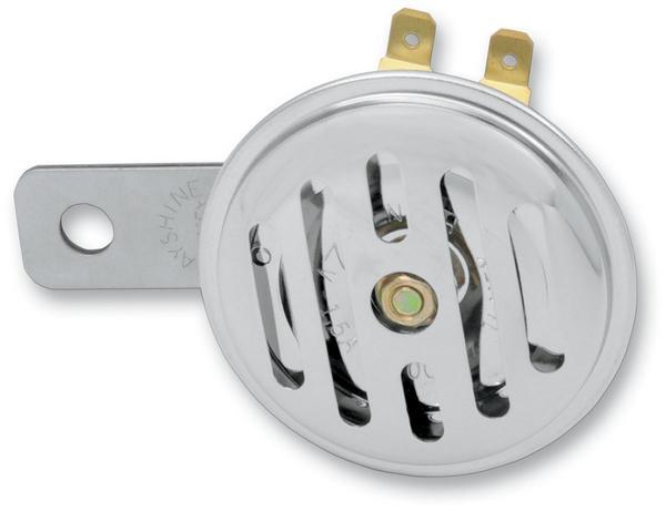 Chrome Mini Horn - 2 1/2in Slotted