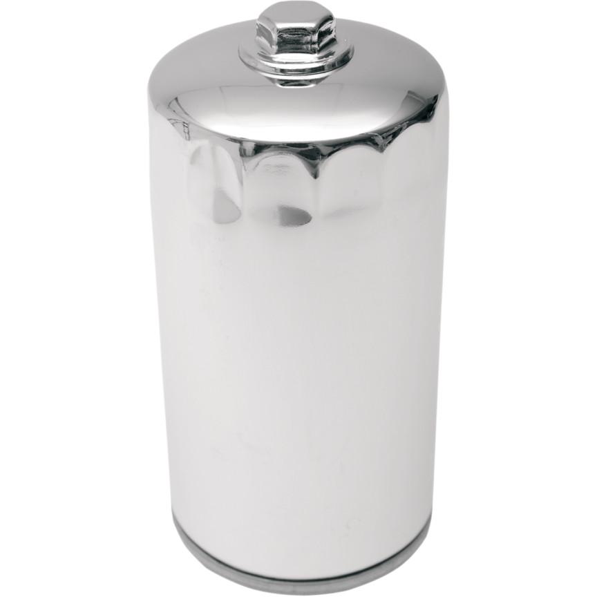 Spin-On Oil Filter - Chrome with Nut