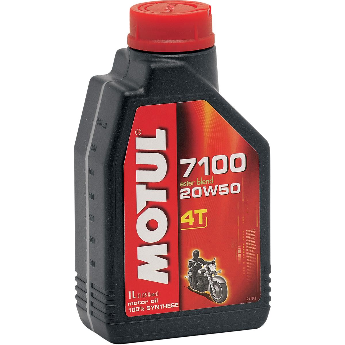 7100 4T Synthetic Ester Motor Oil - 20W50 - 1L.