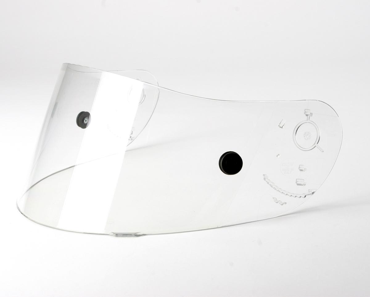 Anti-Fog Race Shield with Tear-Off Posts for Helmets - Clear