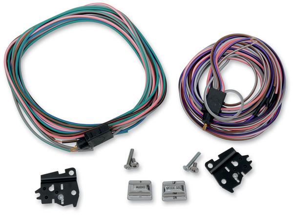 Handlebar Radio Switch Kit - Chrome