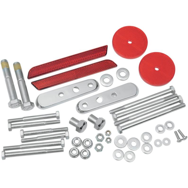 Chrome Rear Turn Signal Relocation Kit