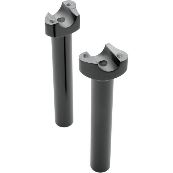 Forged Aluminum Straight Riser - 3.5in. - Black