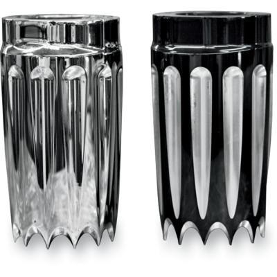 Yafterburner Fork Slide Covers - Black