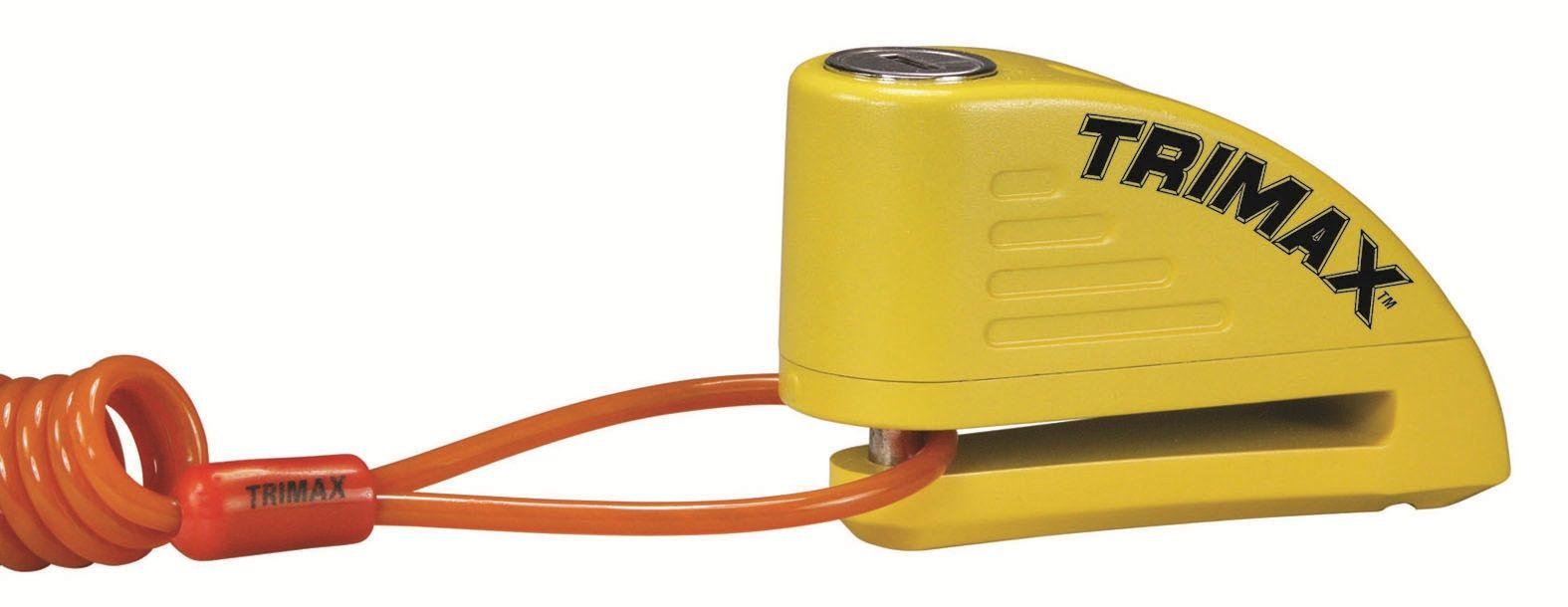 Alarm Disc Lock - Yellow