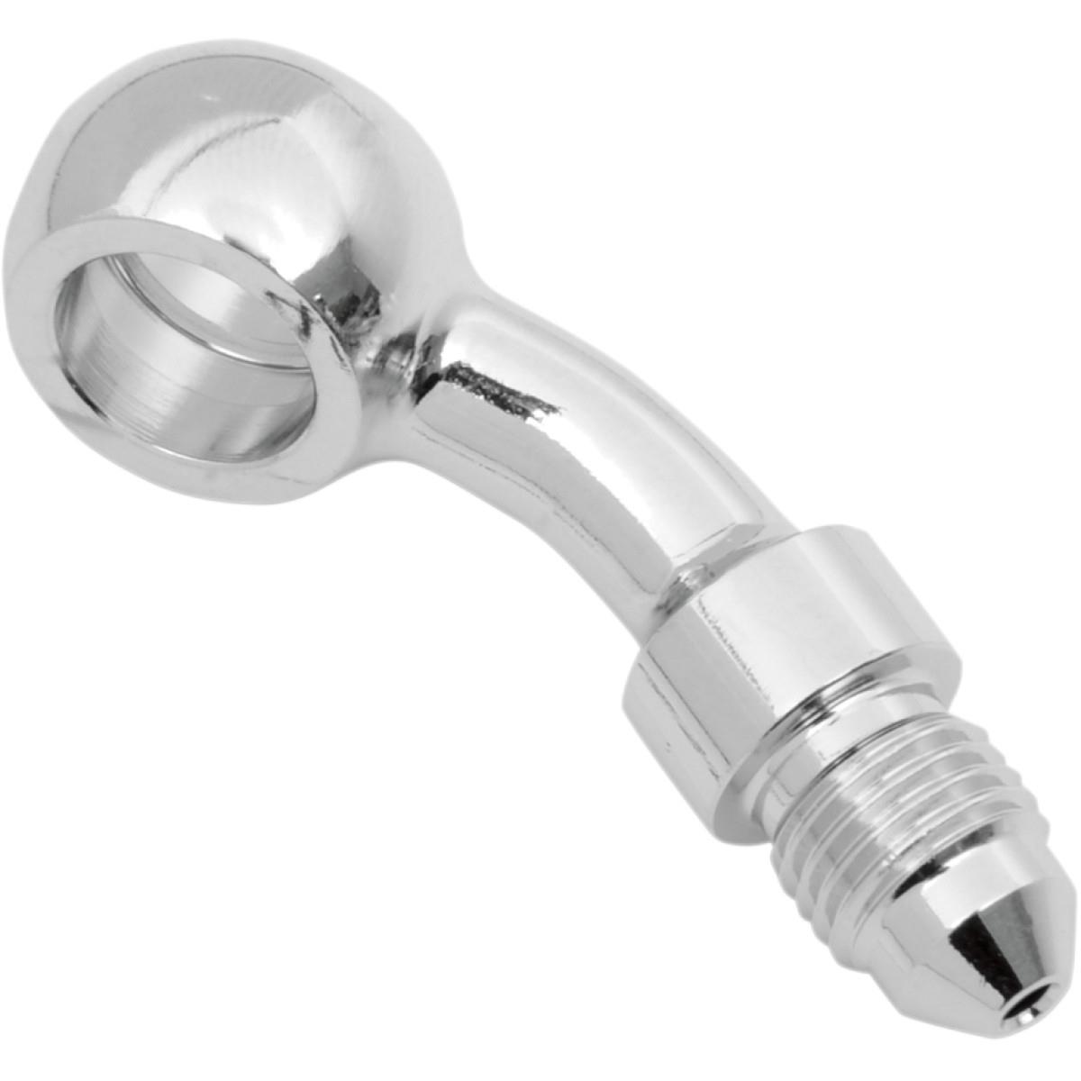 Cycleflex Universal Brake Line Fitting - 10mm Banjo x #3 Male 35 Degrees