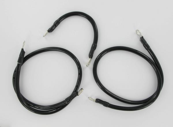 Battery Cable Kit - Translucent Black