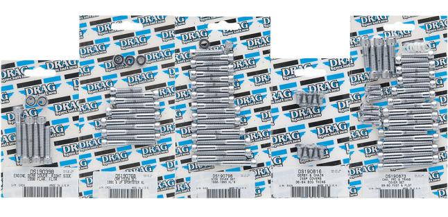 Socket-Head Primary Cover Bolt Set - Smooth