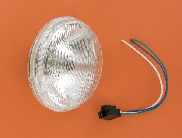 Light Assembly with Lens for 5 3/4in Die-Cast Headlight Assembly