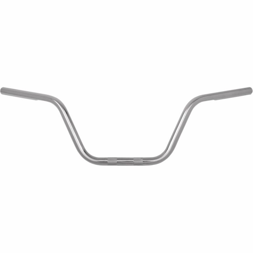 1in. Stretch Bad Boy Handlebar - Dimpled - Chrome