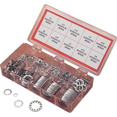 Chrome Inside Star Washer Assortment