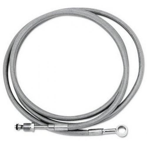 Stainless Steel Braided Hydraulic Clutch Line Kit - 65in.