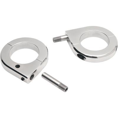 41mm Fork Clamps with 5/16in-24 Threaded Light Housing