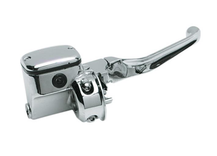 Cut-Down Handlebar Master Cylinder - 11/16in. - Chrome